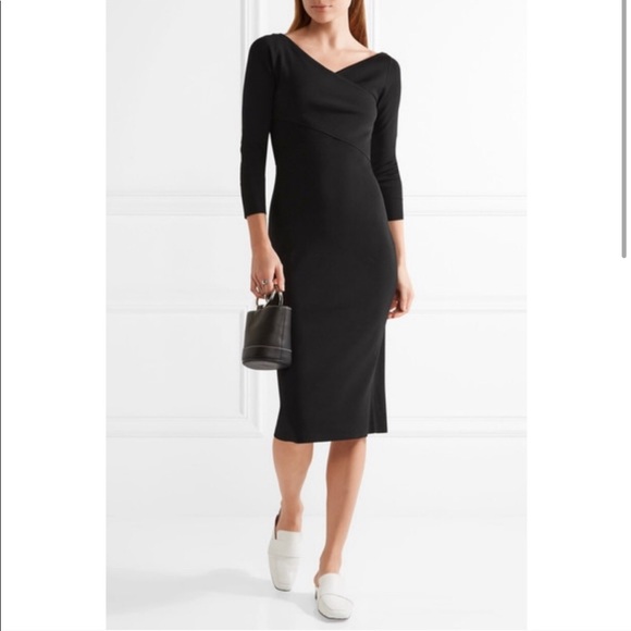 NWT Theory Dress (S) - Daverin Bodycon Black Dress - Picture 2 of 7